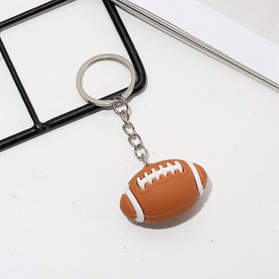 Porte-clés blue-ball football