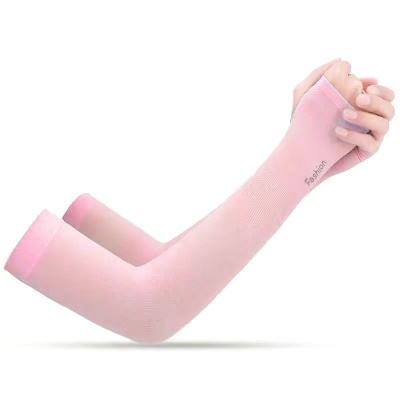 Manches de protection solaire en soie de glace