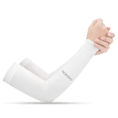 Manches de protection solaire en soie de glace