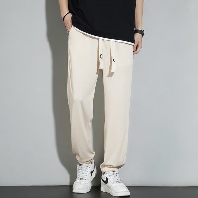 Pantalon large droit ample