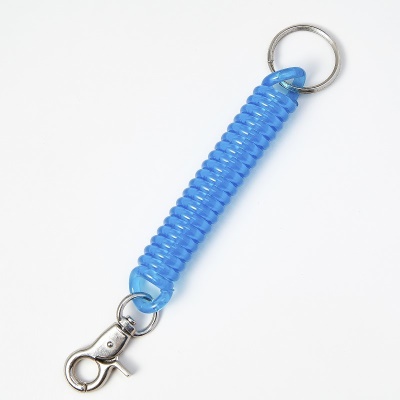 Porte-clés avec corde à ressort