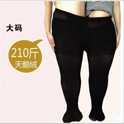 Leggings en velours grande taille