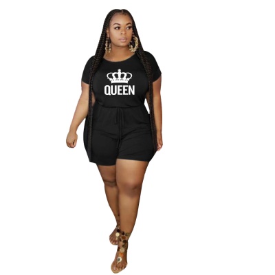Ensemble deux pièces T-shirt à manches courtes + short