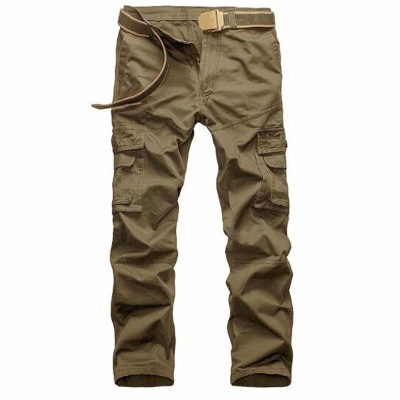 Pantalons pour hommes de grande taille avec plusieurs poches salopettes