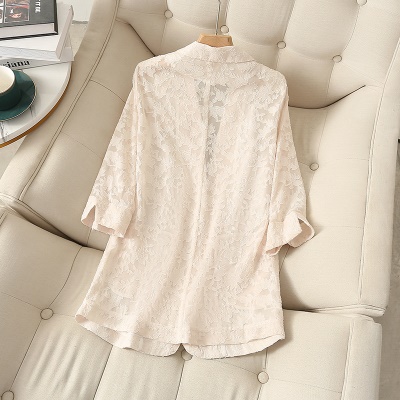Costume à manches semi longues  Veste femme grande taille