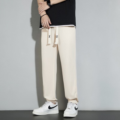 Pantalon large droit ample