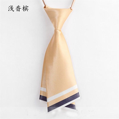 Cravate double couche pour femme