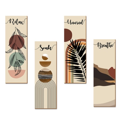 Pendentif en bois pour décoration murale rustique
