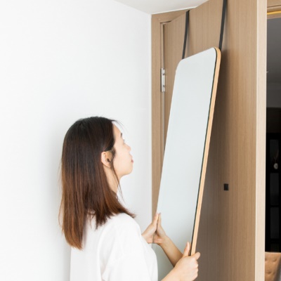 Miroir de toilette mural