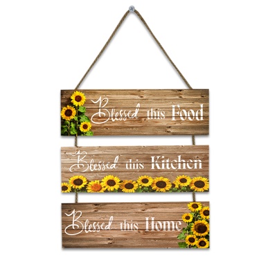 Pendentif en bois décoratif