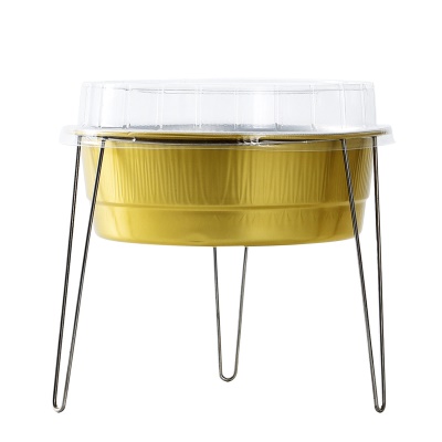 Petit  Pot jetable en papier d'aluminium