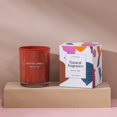 Boîte cadeau pour bougies parfumées aux huiles essentielles