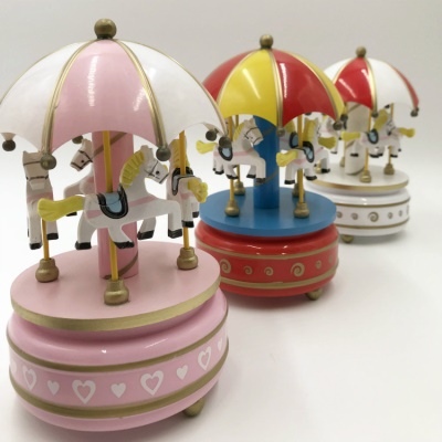 Cité du ciel Boîte à musique artisanat en bois