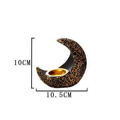 Vase d'aromathérapie de table en résine Crescent