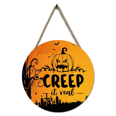 Pendentif  de décoration de maison en bois