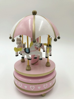 Cité du ciel Boîte à musique artisanat en bois