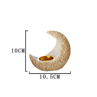Vase d'aromathérapie de table en résine Crescent