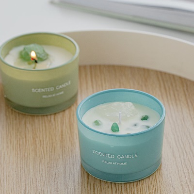 Bougie en verre Bougie parfumée