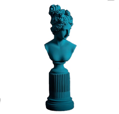 Statue de dame décoration artisanat en résine