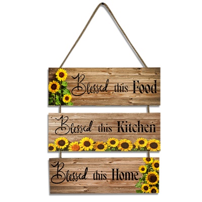 Pendentif en bois décoratif