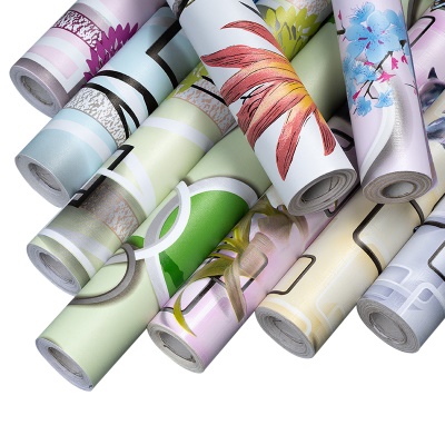 Papier peint floral autocollant