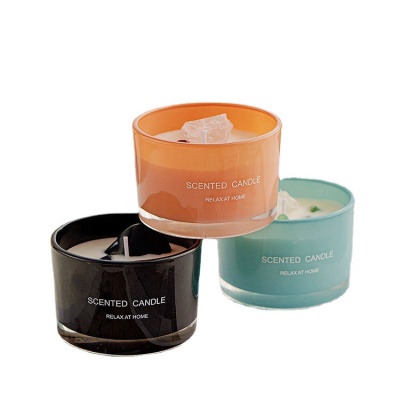 Bougie en verre Bougie parfumée