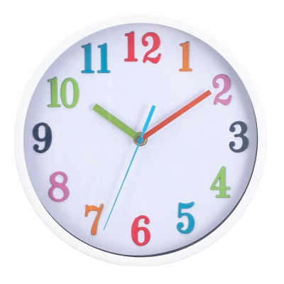Horloge murale numérique de 10 pouces couleur stéréo