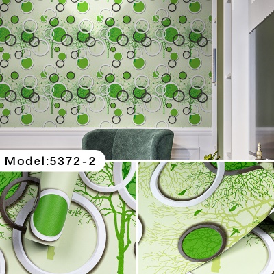 Papier peint floral autocollant