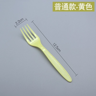 fourchette en plastique Fourche jetable en plastique
