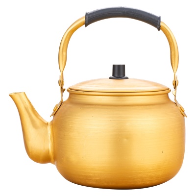 Bouilloire en aluminium jaune de grande capacité de 10 litres