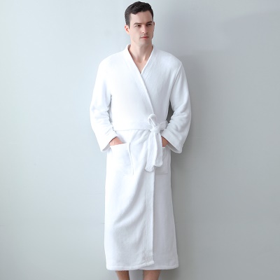 Peignoir absorbant pour homme
