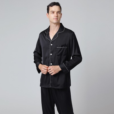 Pyjama à manches longues pour hommes grande taille