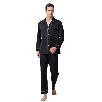 Pyjama à manches longues pour hommes grande taille