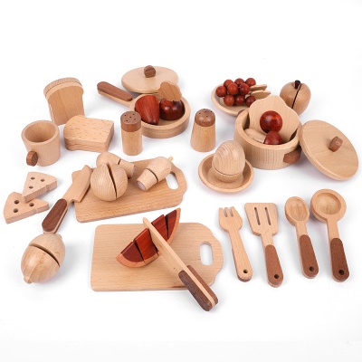 Vaisselle en bois, ustensiles de cuisine