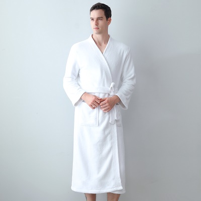 Peignoir absorbant pour homme