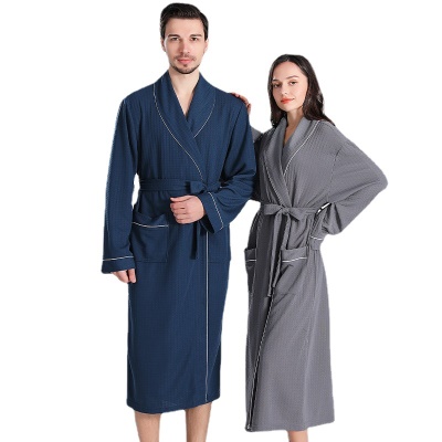 Peignoir long et absorbant Robe de chambre pour couple