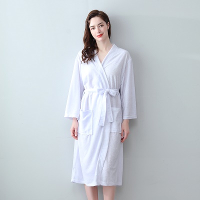 Peignoir simple côté serviette mince