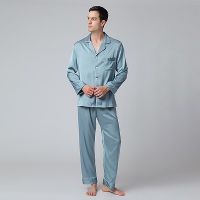 Pyjama à manches longues pour hommes grande taille