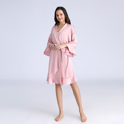 Robe de nuit en soie