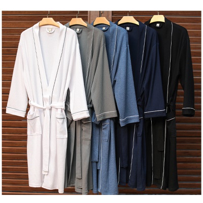 Peignoir pour couple en coton doux