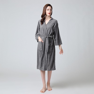 Peignoir simple côté serviette mince