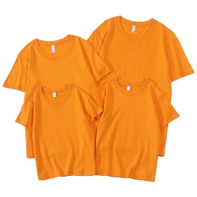 T-shirt col rond manches courtes parent-enfant