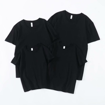 T-shirt col rond manches courtes parent-enfant