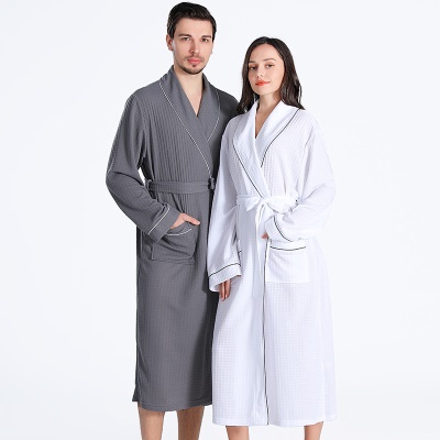 Peignoir long et absorbant Robe de chambre pour couple