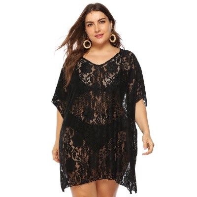 Robe sexy pour femmes col V dentelle