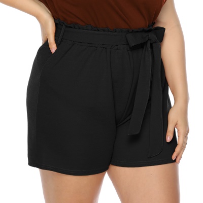 Short décontracté pour femmes grande taille
