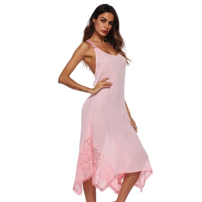 Robe femme sexy longue à dos nu