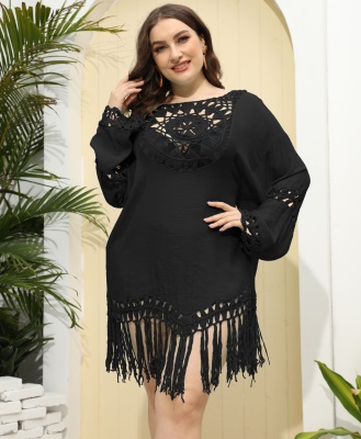 Robe crochetée à la main pour Bikini