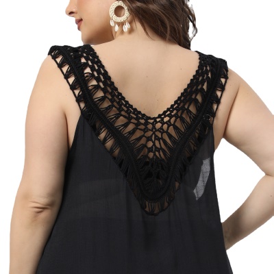 Robe femme grande taille sexy col V