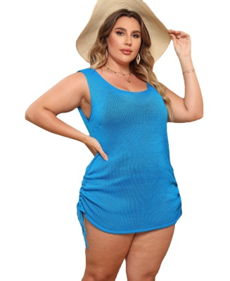 Robe de plage pour femmes  à dos nu